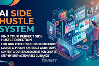 build a complete ai system to help you start and grow a side hustle
