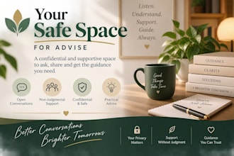 provide private relationship guidance, emotional support for deeper connections