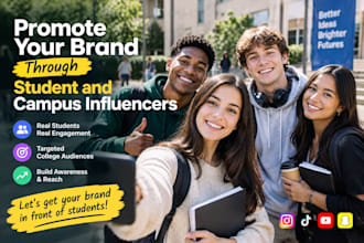 promote your brand through student and campus influencers
