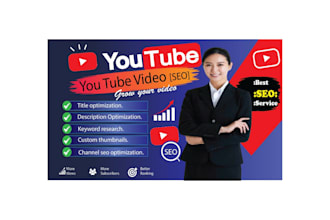 perform youtube video SEO to accelerate progress towards success