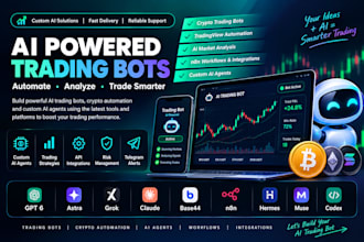 ai powered gpt 6 astra trading bot grok bot claude base44 n8n hermes muse codex