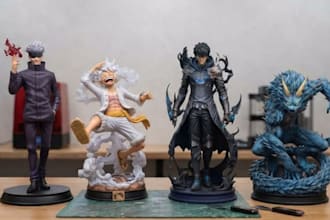 3d print and paint anime figure resin model miniature action figure stl