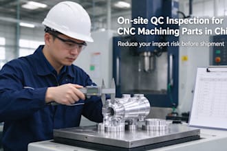 do factory quality inspection for machining parts