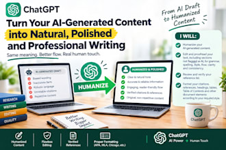 humanize and edit your ai generated text