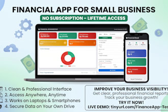 provide a ready to use finance tracker web app no monthly fee