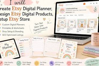 design etsy digital products