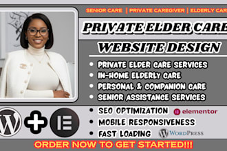 private elder care, elder care website, senior care website, private caregiver