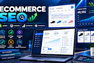 do bigcommerce wordpress squarespace shopify store SEO