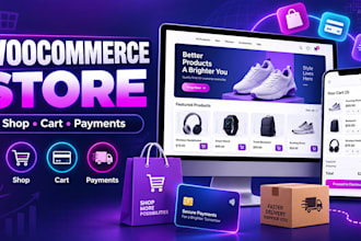 build a responsive woocommerce online store with payment integration