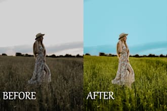 do instagram photo edit, professional image retouching, and lightroom image edit
