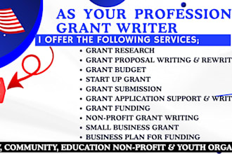 do grant research grant proposal grant writing grant submission small business