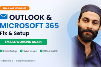 fix outlook and microsoft 365 email problems