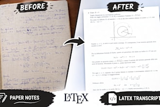 transcribe handwritten math and physics notes to latex
