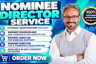 provide nominee director service nominee shareholder for you