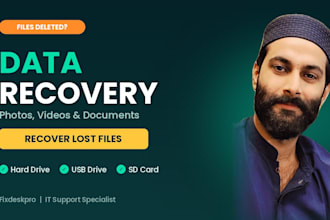 recover deleted files and photos from hard drive or usb