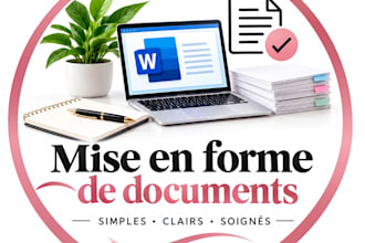 mettre en forme votre document