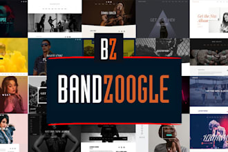 design, redesign or customize your bandzoogle website