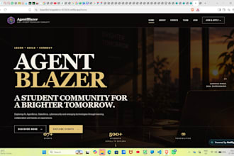 build a modern responsive website