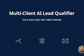 build a multi tenant ai lead qualifier with n8n and gemini