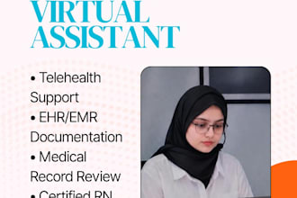 be your expert healthcare virtual assistant and telehealth support