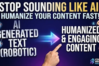 humanize and rewrite ai text