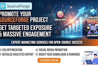promote your sourceforge project for targeted exposure and engagement