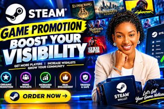 do steam game promotion steam game marketing steam game wishlist game marketing