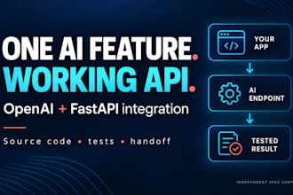 add one openai text feature to your python fastapi app