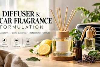 formulate diffuser car fragrance and home fragrance products