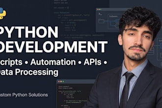 develop python scripts and applications