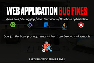 provide maintaince and support for your web applications
