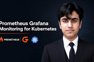set up prometheus grafana monitoring for kubernetes