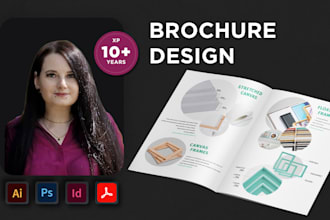 design a professional brochure for print or digital use