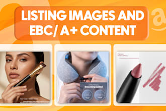 design amazon listing images and a plus content that converts