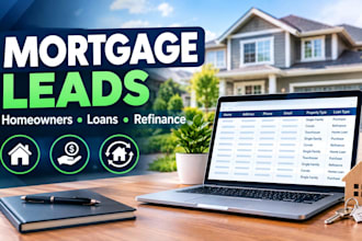 generate exclusive homeowners mortgage, loan lead and refinance leads