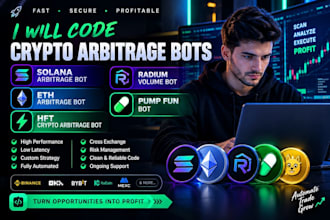 code crypto solana arbitrage bot eth arbitrage bot, hft crypto arbitrage bot