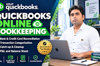 do quickbooks online bookkeeping and cleanup