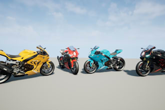 create realistic roblox sport bike model, script roblox bike, roblox car system
