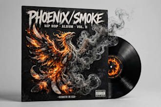 illustrate album cover art for your music