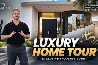 edit professional real estate videos and property tours