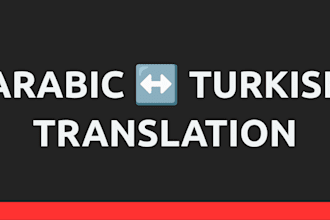 translate arabic to turkish and turkish to arabic