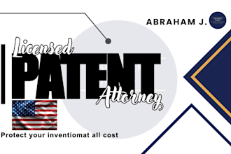 be your licensed US trademark and patent attorney uspto filing and office action