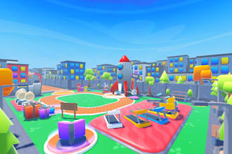create a high poly roblox game, roleplay, obby and simulator