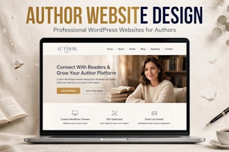 build your author website