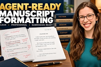 format your manuscript to literary agent submission standards