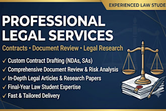draft professional legal contracts and agreements