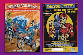design your event poster or flyer