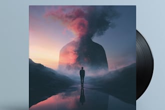 design captivating music covers based on your vision