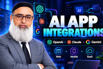 integrate openai claude or gemini into your web or mobile app