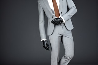 do concept art, fashion concept, total control geometry in sdxl